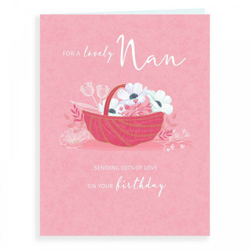 Picture of LOVELY NAN BIRTHDAY CARD